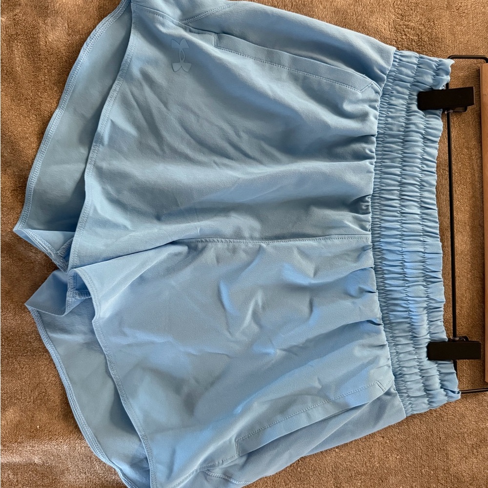 Under Armour Women's Light Blue Athletic Shorts